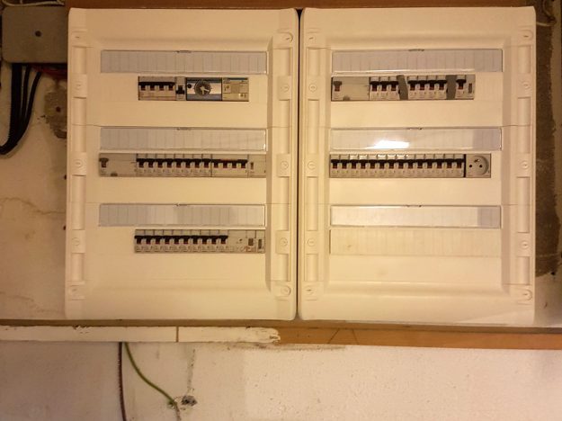 Tableau électrique avant après Essonne